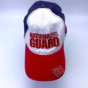 National Guard - Vintage Dale Earnhardt Jr Velcro Back Hat Onesize